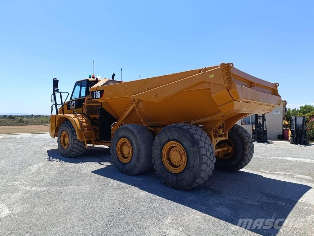 CAT 735 Liigendraamiga pinnaseveokid