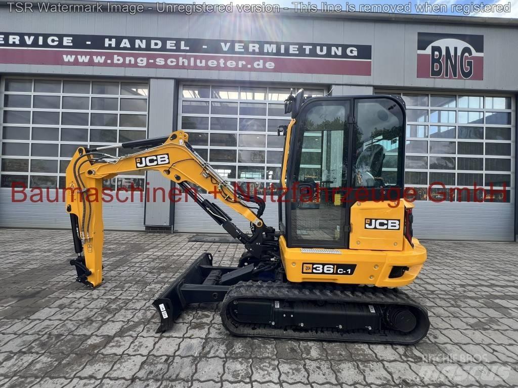 JCB 36C -werkneu- Miniekskavaatorid < 7 t