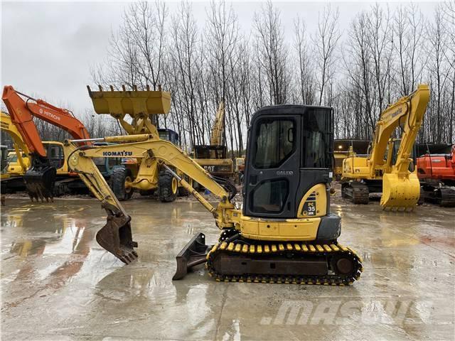 Komatsu PC35MR-2 Roomikekskavaatorid