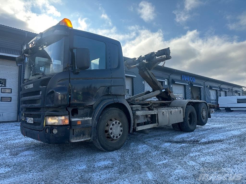 Scania P420 6x2*4 Konksliftveokid