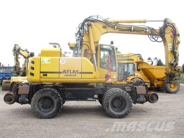 Atlas 1604 ZW Ratasekskavaatorid
