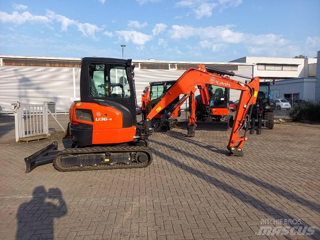 Kubota U36-4GL Miniekskavaatorid < 7 t