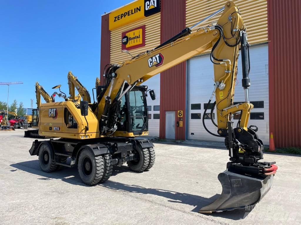 CAT M314 Ratasekskavaatorid