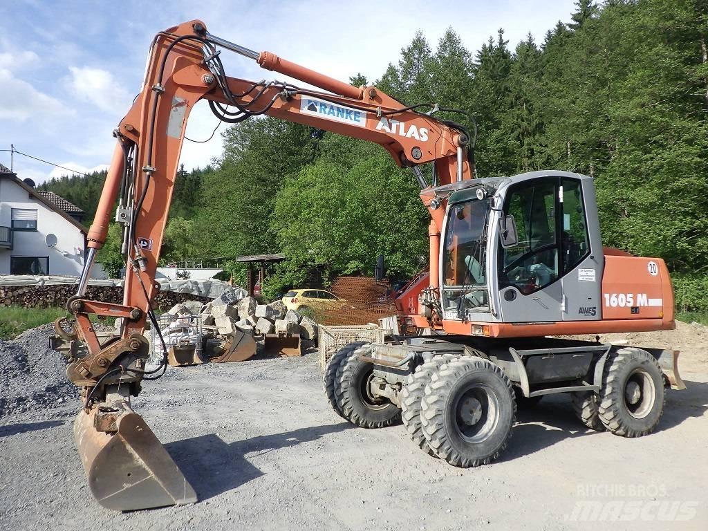Atlas 1605 M Ratasekskavaatorid