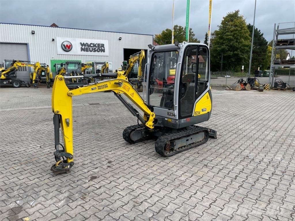 Wacker Neuson ET18 Roomikekskavaatorid