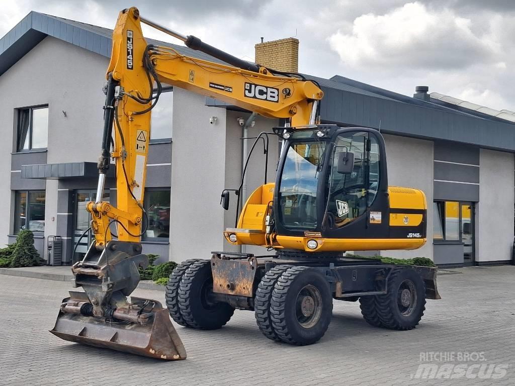 JCB JS 145 W Ratasekskavaatorid