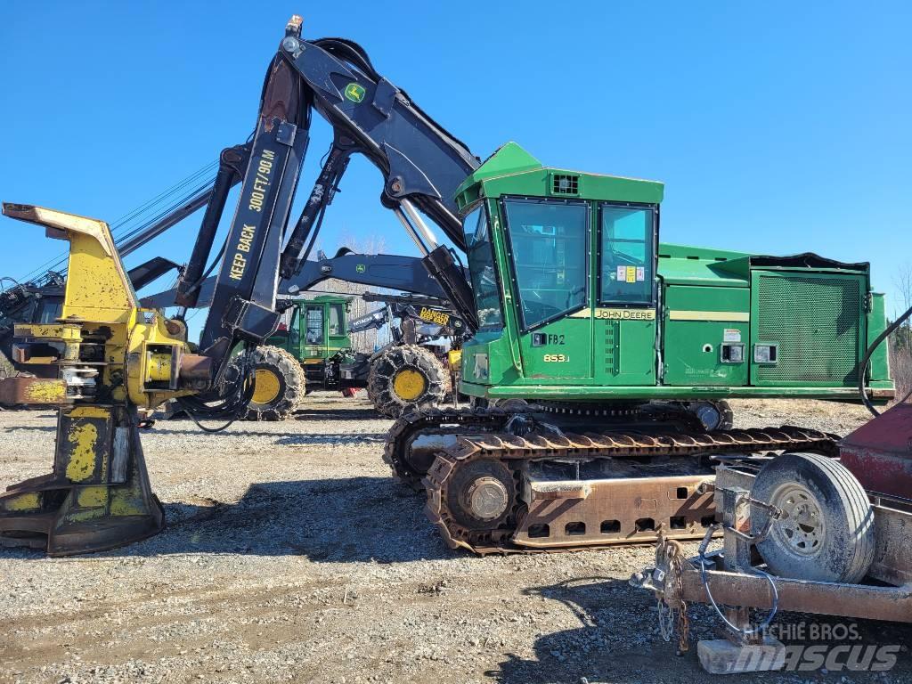 John Deere 853 Langetustraktorid