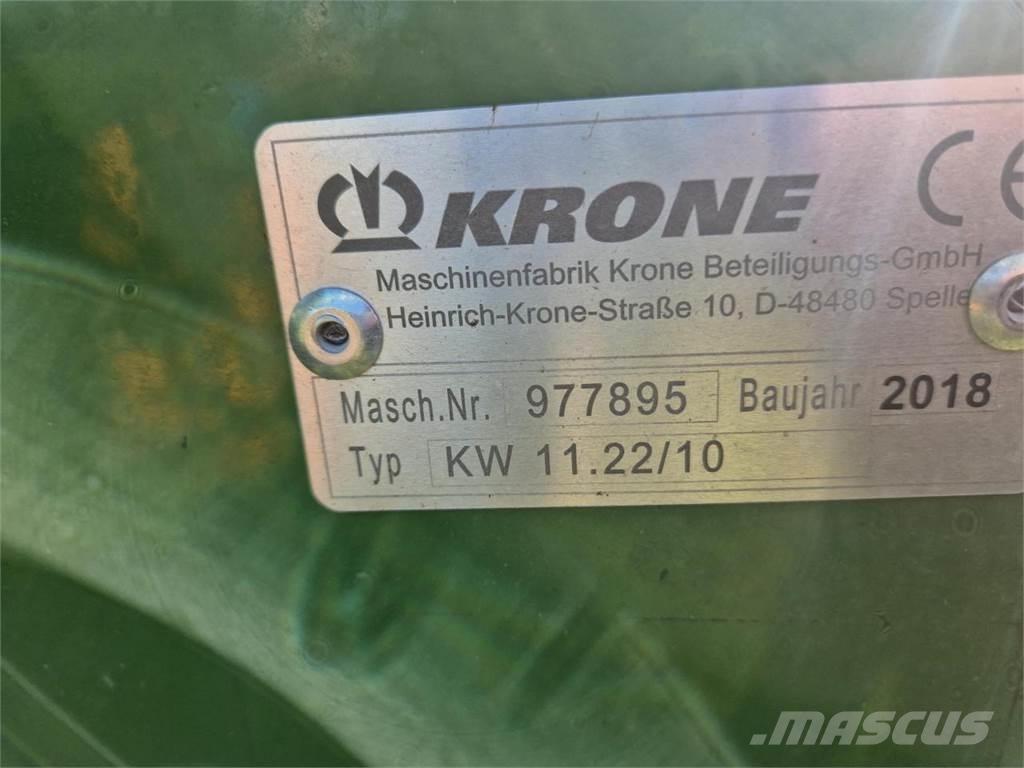 Krone KW 11.22 Vaalutid ja kaarutid
