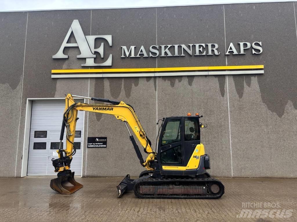Yanmar VIO80 Roomikekskavaatorid