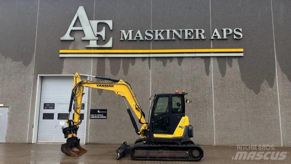 Yanmar VIO80 Roomikekskavaatorid