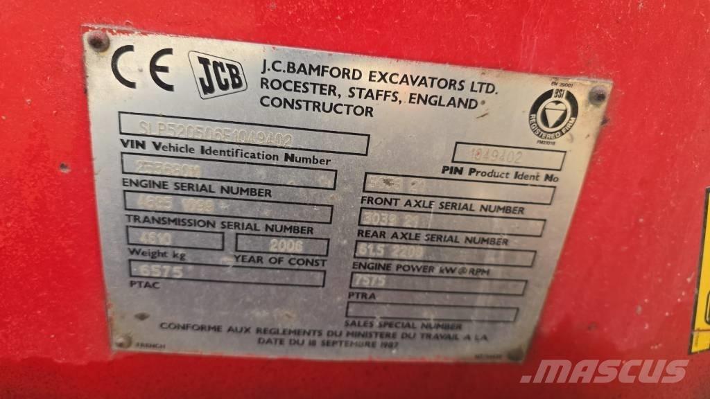 JCB 520-50 Teleskooplaadurid