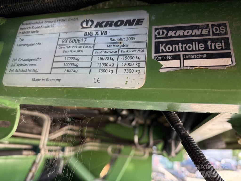 Krone Big X V8 Silokombainid