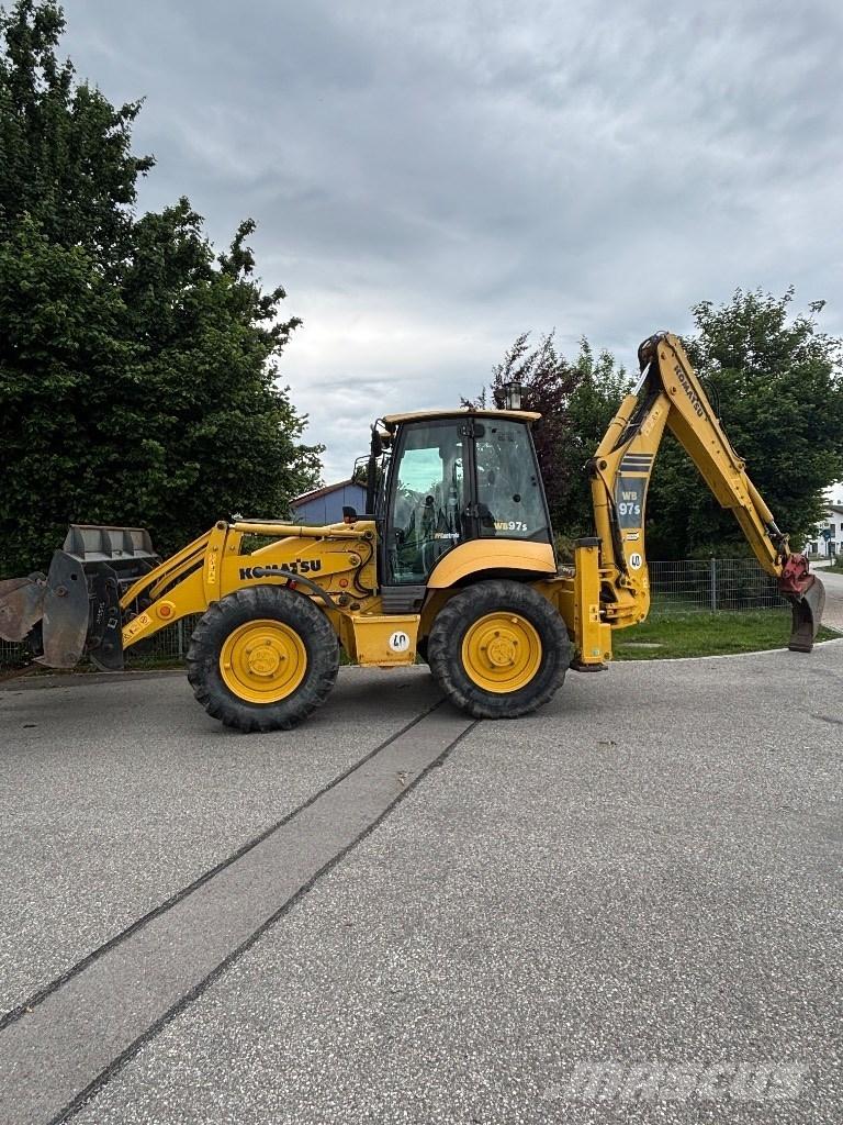 Komatsu WB 97 S Ekskavaatorlaadurid