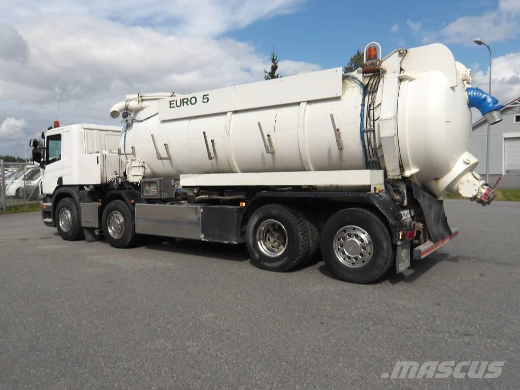 Scania P 400 LB 8x2 Vaakumautod