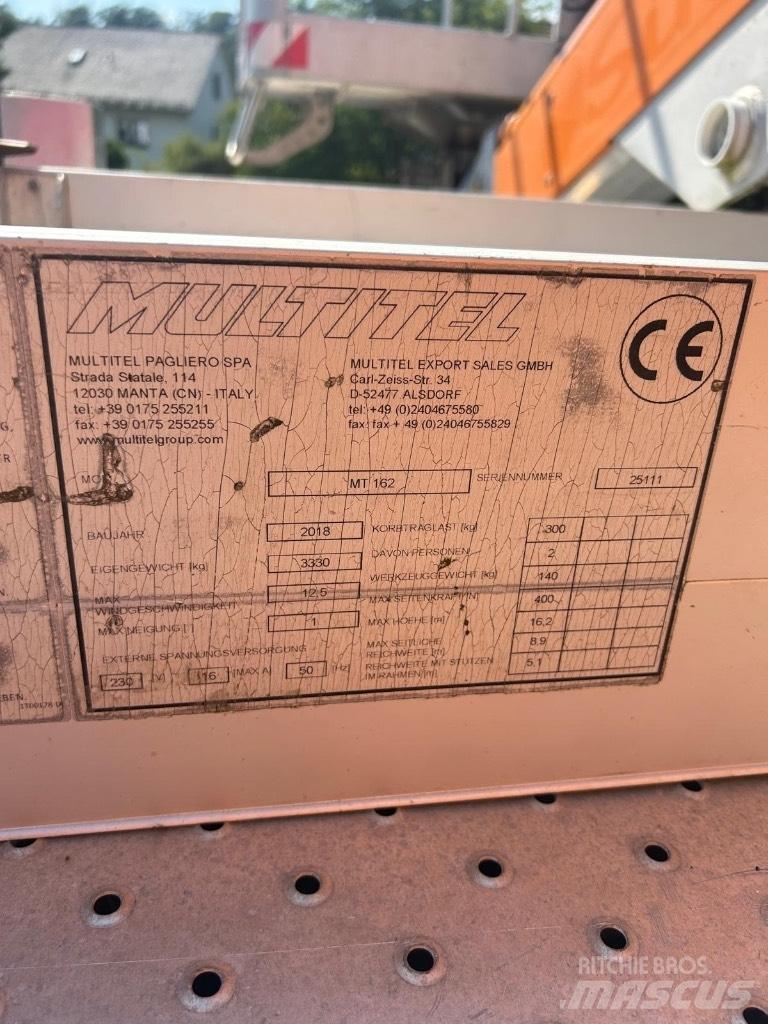 Multitel MT 162 Auto korvtõstukid