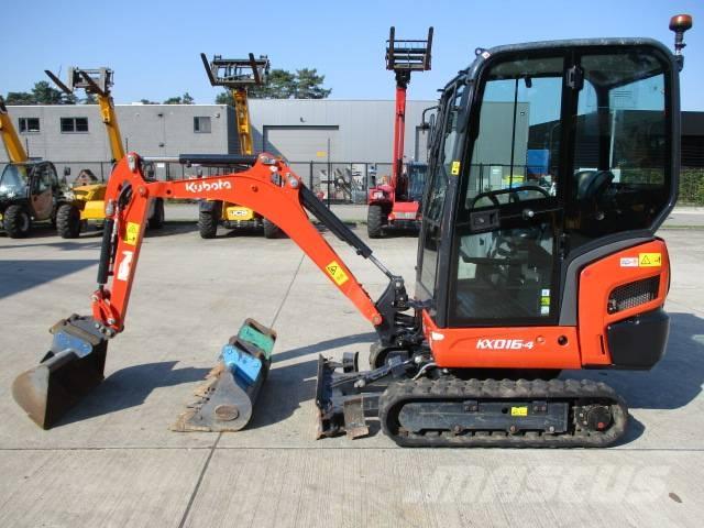 Kubota KX 016-4 (100) Miniekskavaatorid < 7 t