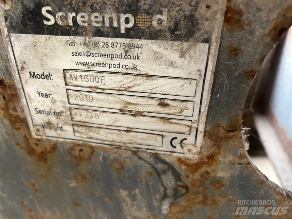 Screenpod AV1600E Jäätmete sorteerimisseadmed