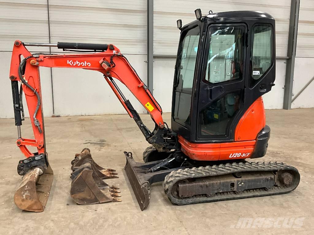 Kubota U 20-3 A Miniekskavaatorid < 7 t