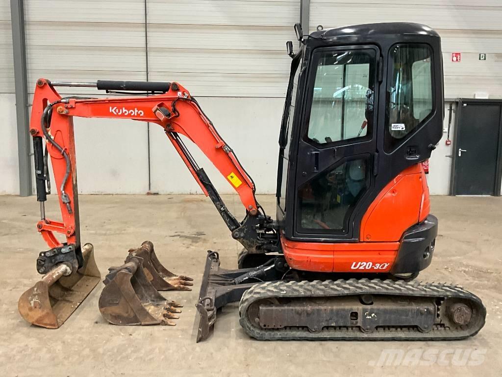 Kubota U 20-3 A Miniekskavaatorid < 7 t