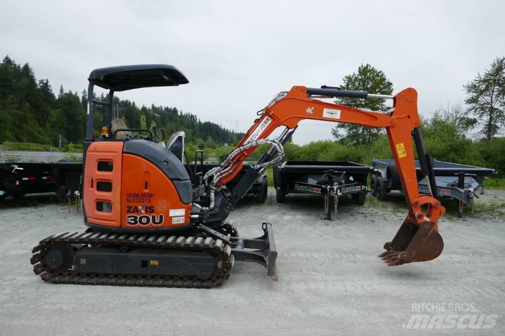 Hitachi ZX 30 U-5 A Miniekskavaatorid < 7 t