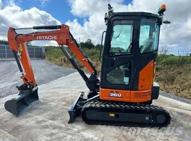 Hitachi Zaxis 26 U Miniekskavaatorid < 7 t