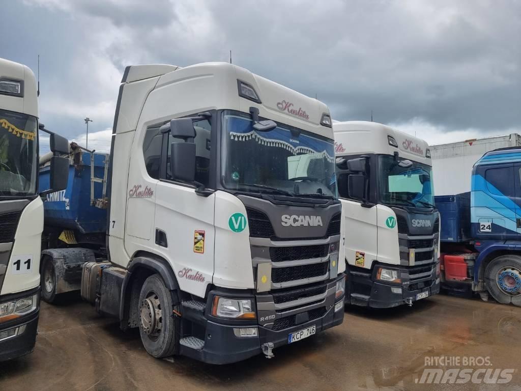 Scania R 450 Sadulveokid