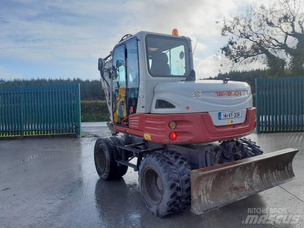 Takeuchi TB 295 W Ratasekskavaatorid