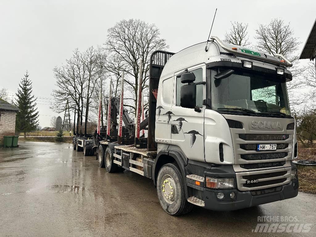 Scania R440 Metsaveokid