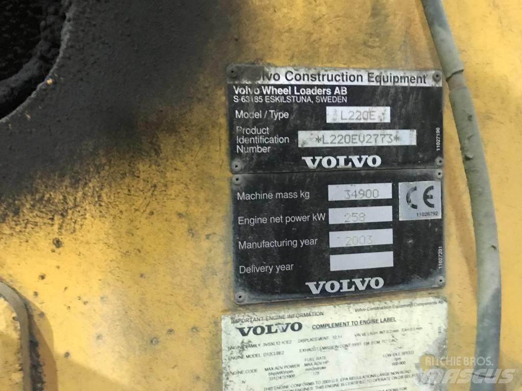 Volvo L 220 E Rataslaadurid