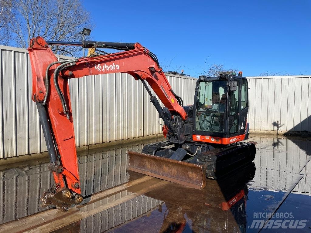 Kubota KX 080-4 Väikeekskavaatorid 7t-12t