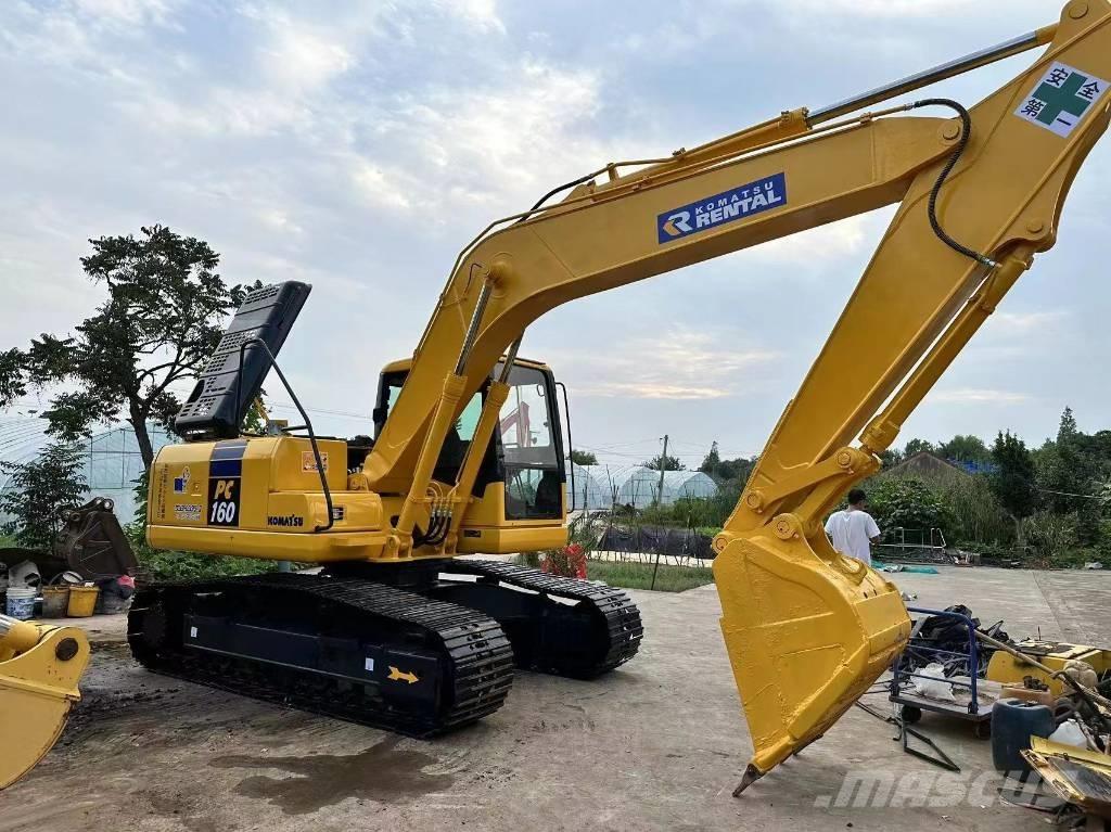 Komatsu PC 160 Roomikekskavaatorid
