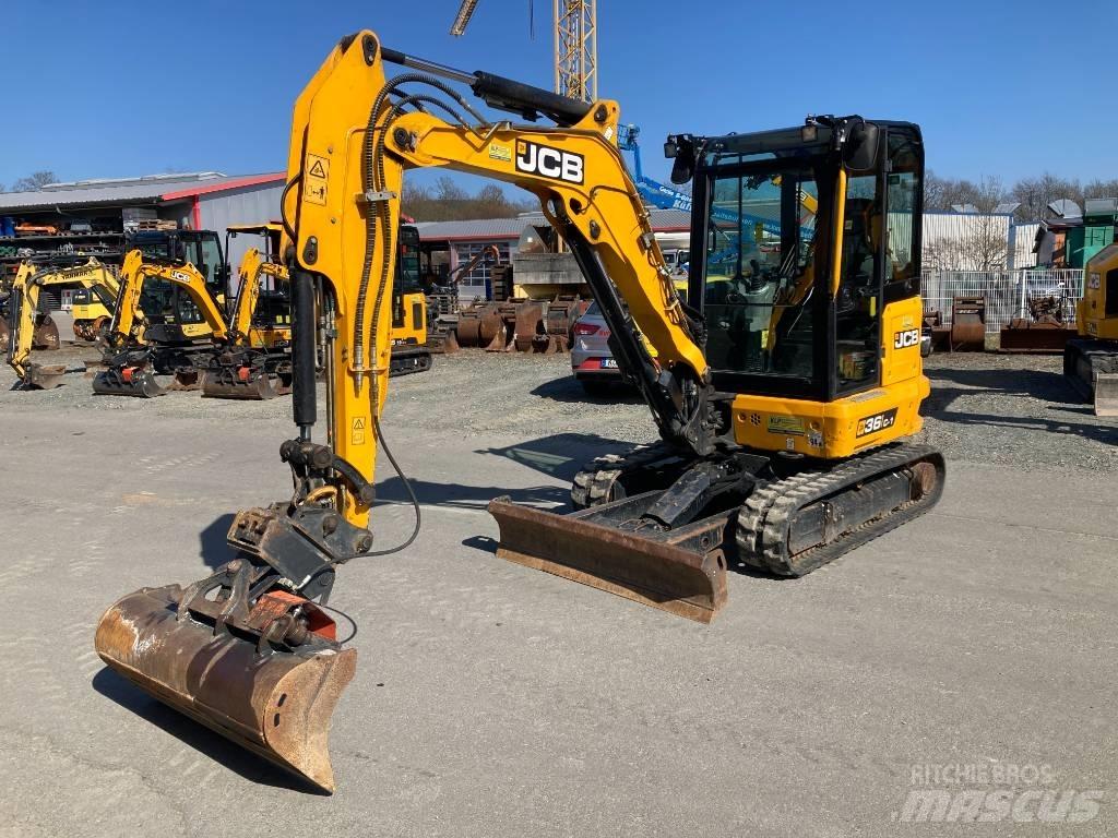 JCB 36 C-1 Miniekskavaatorid < 7 t