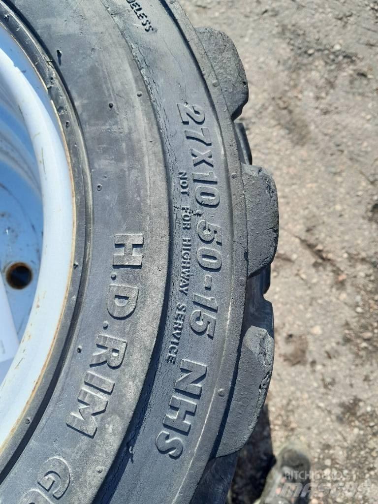 BKT 27x10,50-15 Hjul Rehvid, rattad ja veljed