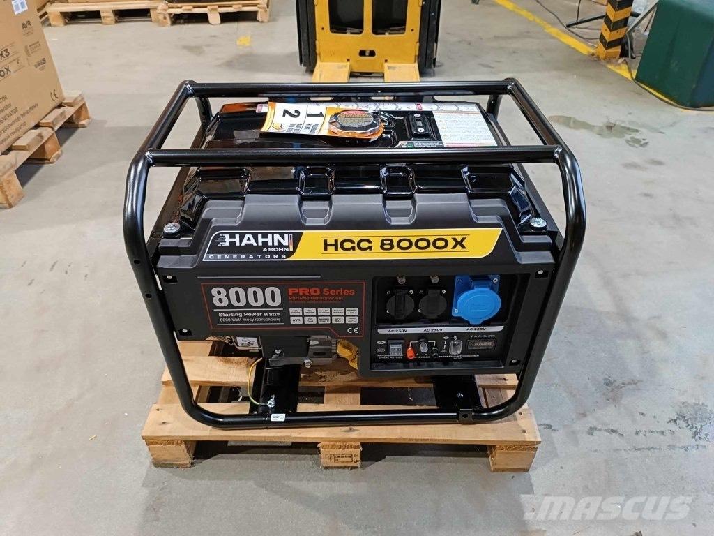  Hahn & Sohn HGG 8000 X Bensiinigeneraatorid