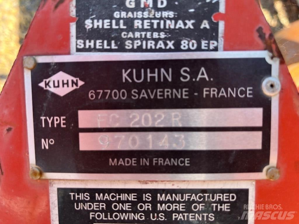 Kuhn FC 202 R Muljurniidukid