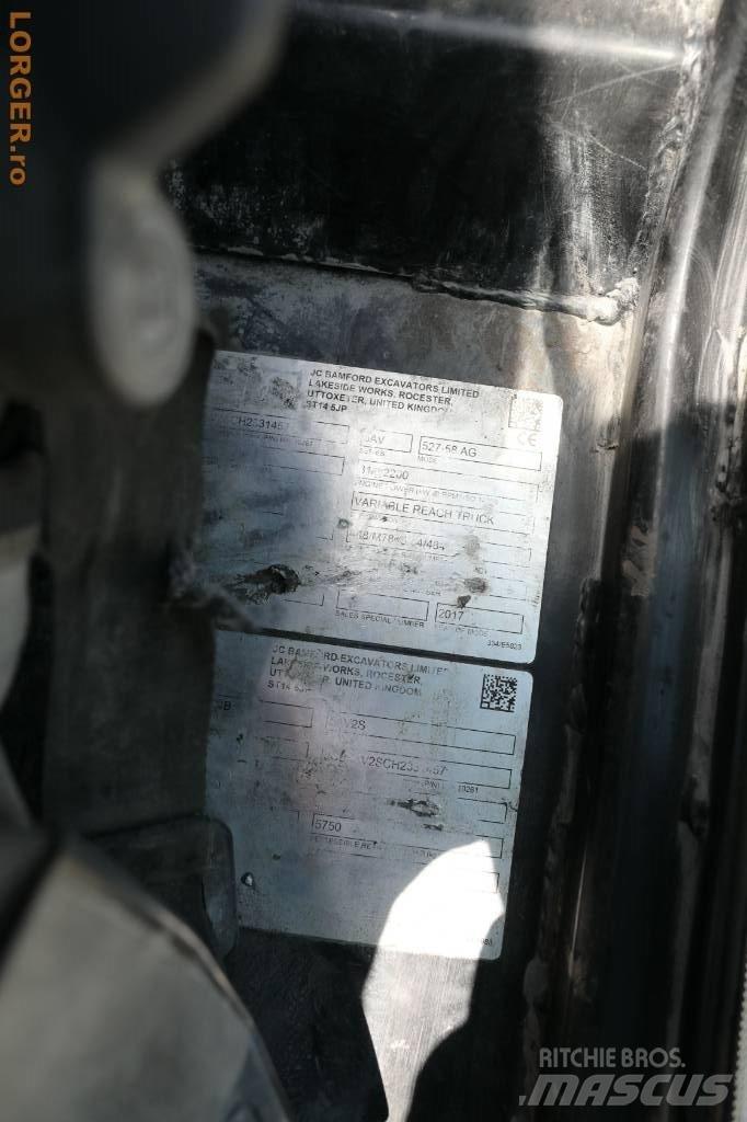 JCB 527-58 Agri Põllumajanduslikud teleskoopkäitlejad
