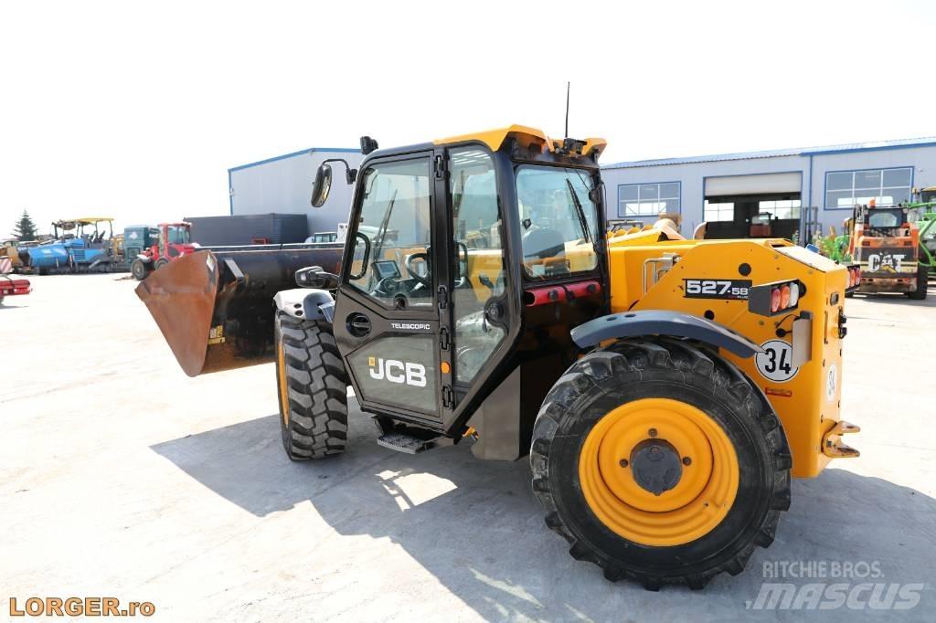 JCB 527-58 Agri Põllumajanduslikud teleskoopkäitlejad