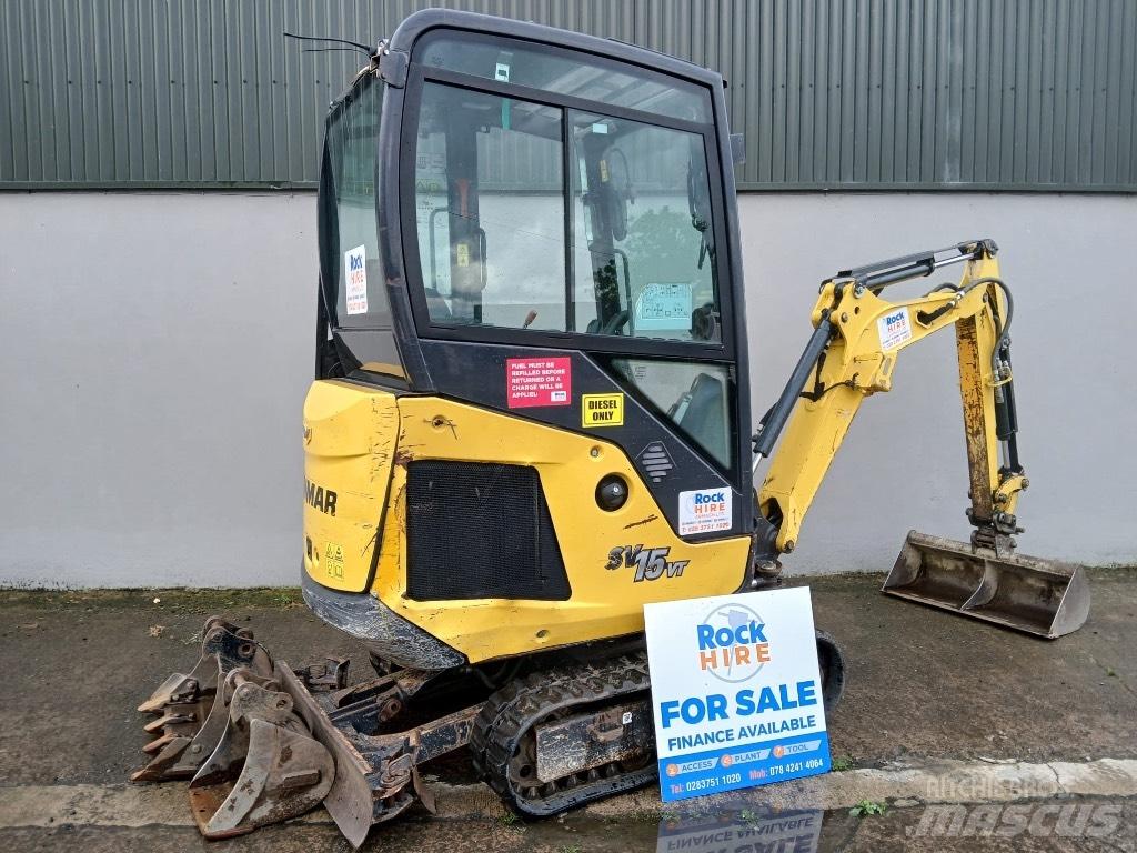 Yanmar SV 15 Miniekskavaatorid < 7 t