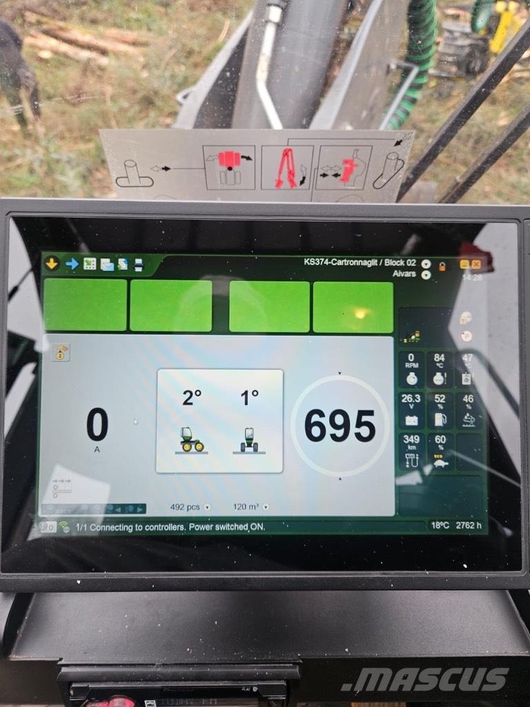 John Deere 1270G 8WD Harvesterid