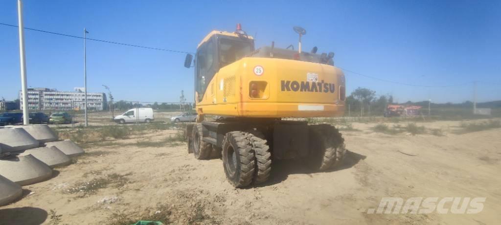 Komatsu PW 140-7 Ratasekskavaatorid