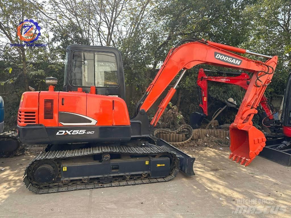 Doosan 55 Miniekskavaatorid < 7 t