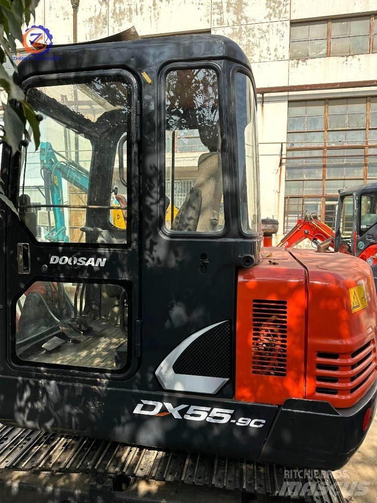 Doosan 55 Miniekskavaatorid < 7 t
