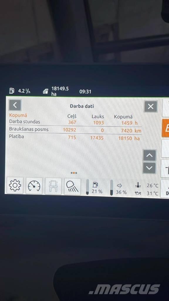 Amazone Pantera 4504 Väetisekülvikud pihustiga