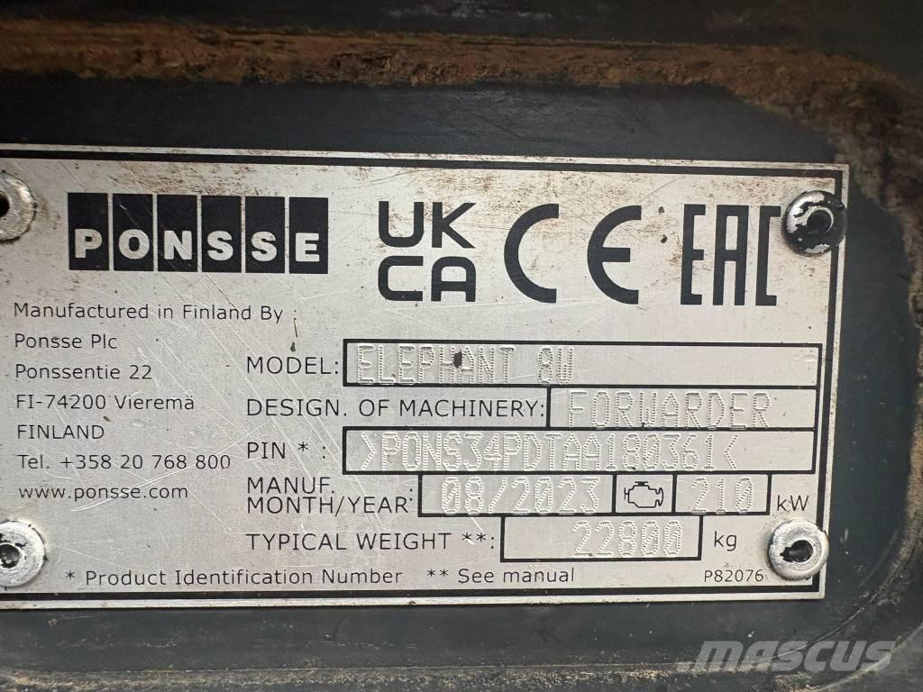 Ponsse Elephant Forwarderid