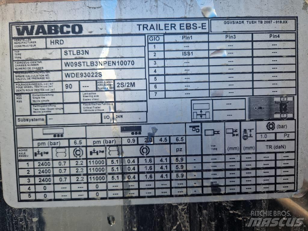 HRD Semitrailer Muud poolhaagised