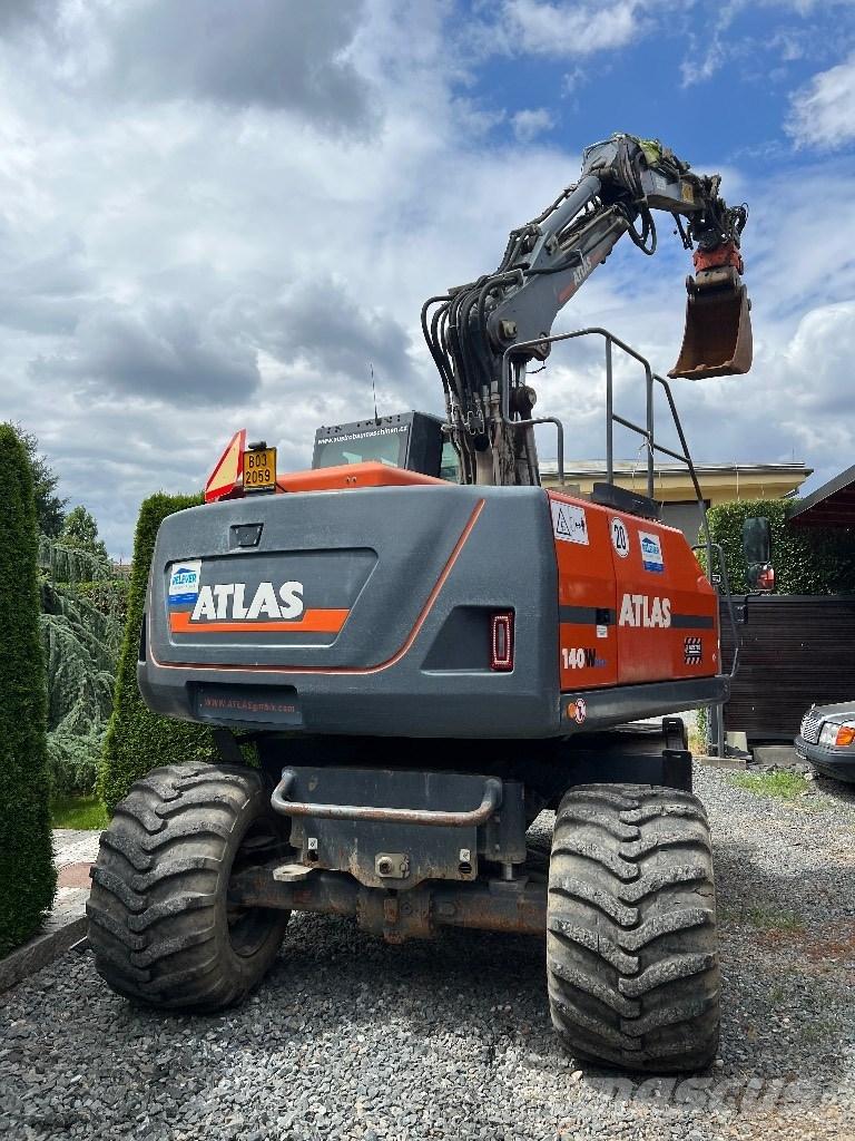 Atlas 140 W Ratasekskavaatorid