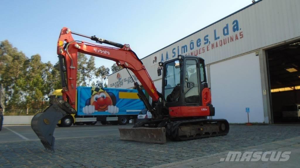 Kubota U 55-4 Miniekskavaatorid < 7 t
