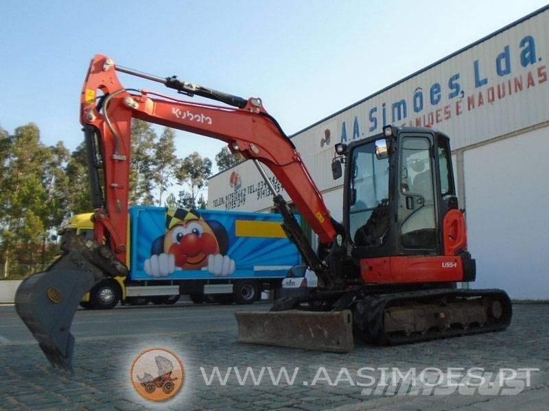 Kubota U 55-4 Miniekskavaatorid < 7 t