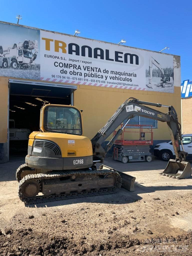 Volvo ECR 88 Väikeekskavaatorid 7t-12t