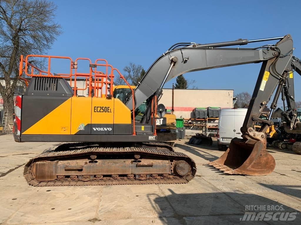 Volvo EC 250 EL Roomikekskavaatorid